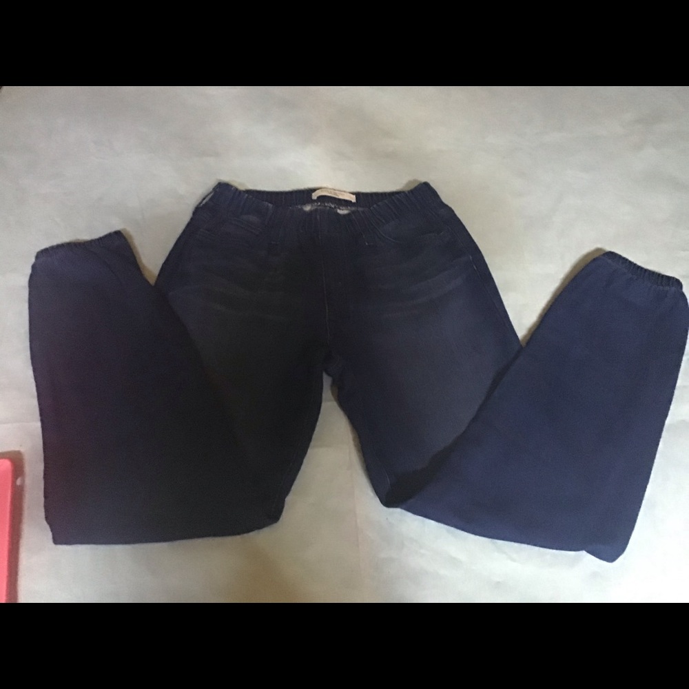 Dark blue wash jeans